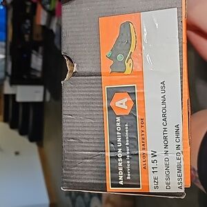 NEW Anderson Uniform safety shoes